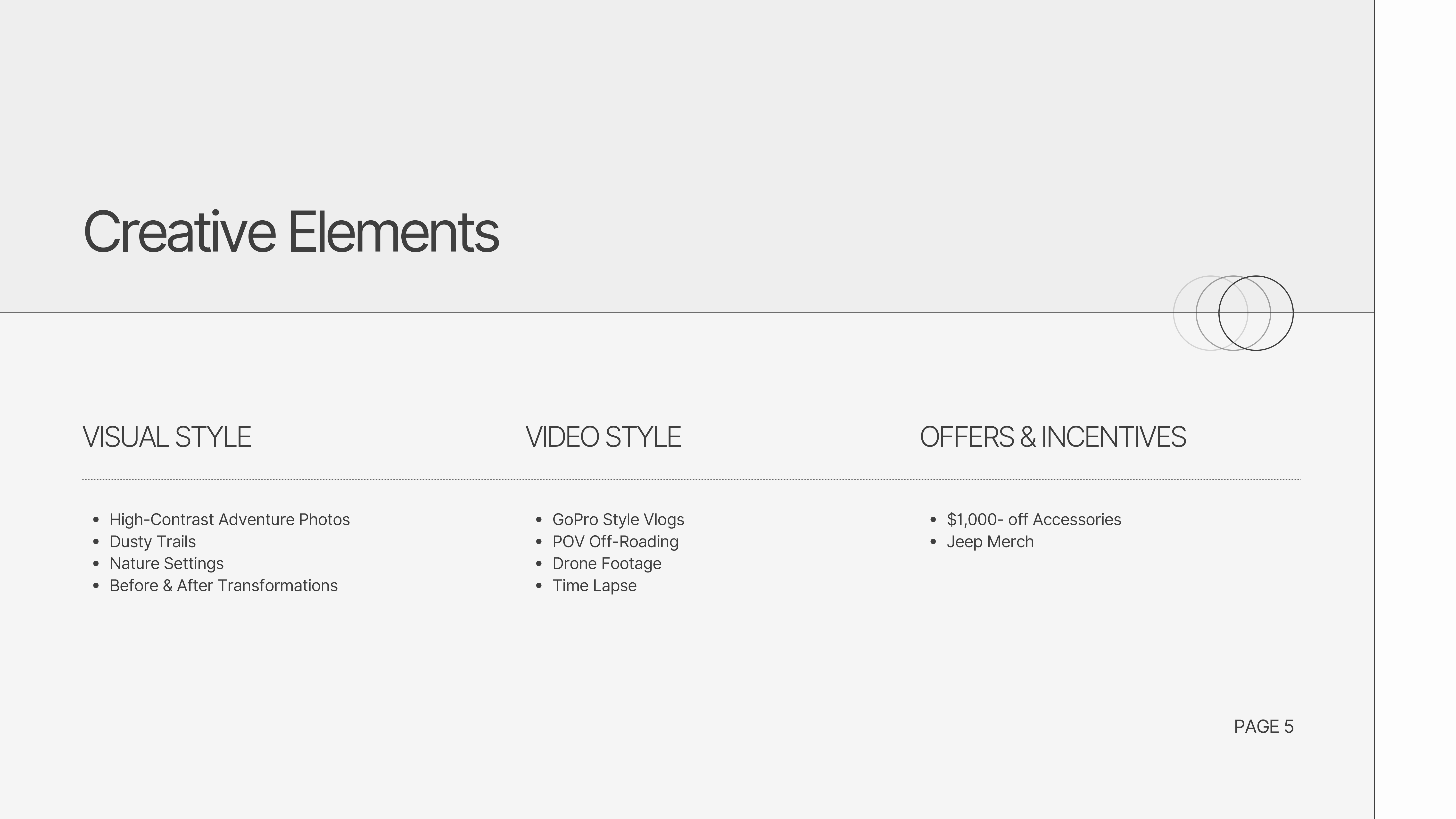 creative elements